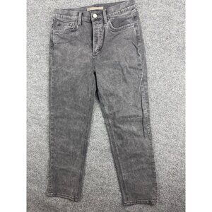 Joe's The Scout Jeans Women's 26 Dark Gray Mid Rise Slim Boyfriend Button Fly